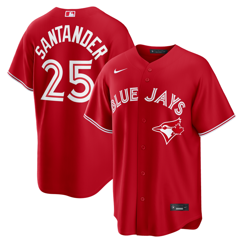 Toronto Blue Jays Anthony Santander Red jersey – view 1