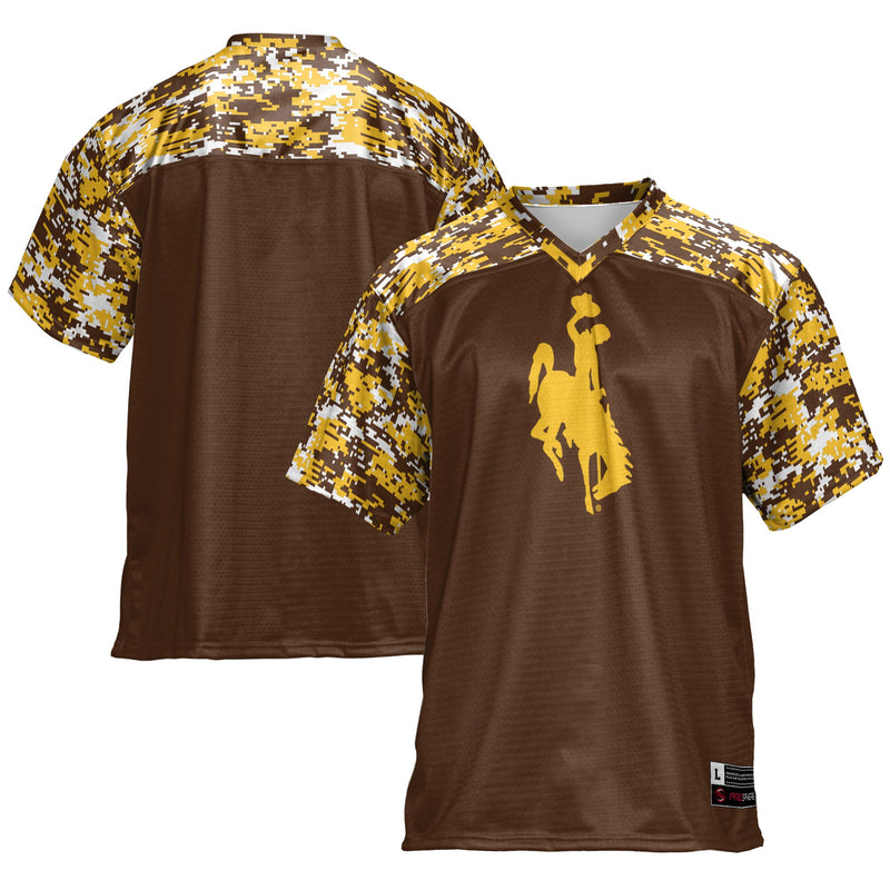 GameDay Greats Brown Wyoming jersey – view 1
