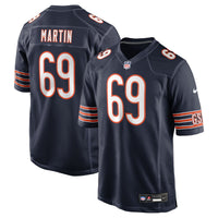 Chicago Bears Jeremiah Martin Navy jersey – view 1