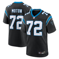 Carolina Panthers Taylor Moton Black jersey – view 2