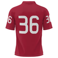 Crimson jersey – view 4