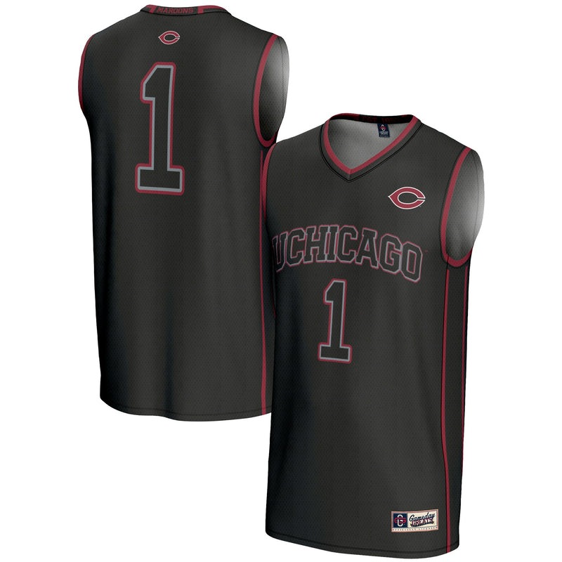 UChicago Maroons Black jersey – view 1