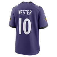Baltimore Ravens LaJohntay Wester Purple jersey – view 4
