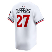 Minnesota Twins Ryan Jeffers White jersey – view 4