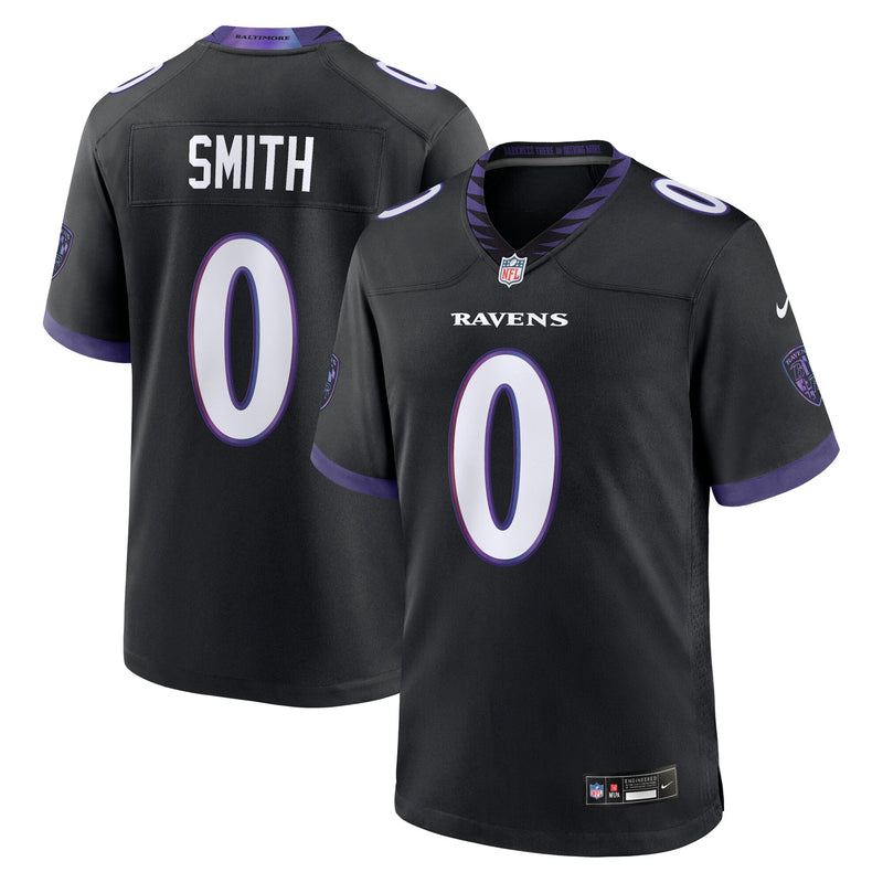 Baltimore Ravens Roquan Smith Black jersey – view 1