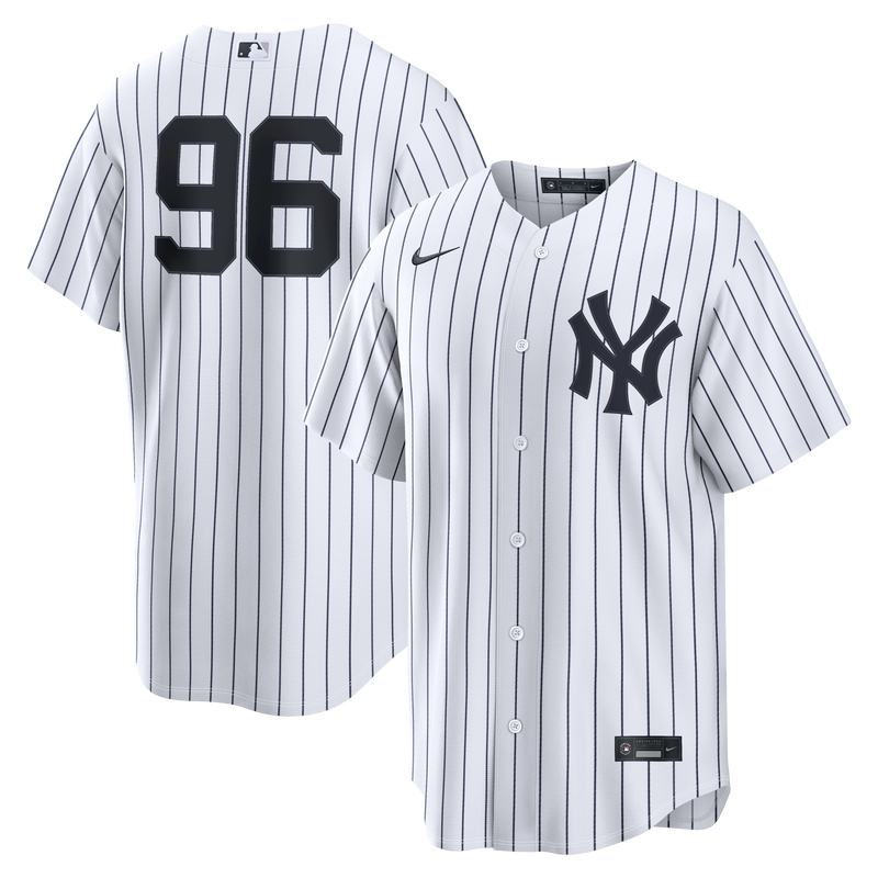 New York Yankees George Lombard Jr. White jersey – view 1