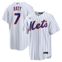 New York Mets Brett Baty White jersey – view 2