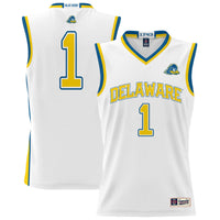 Delaware Fightin' Blue Hens White jersey – view 1