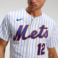 New York Mets Francisco Lindor White jersey – view 10