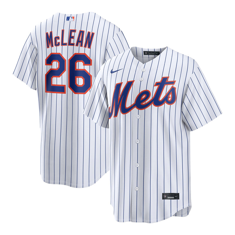 New York Mets Nolan McLean White jersey – view 1