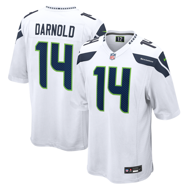 Seattle Seahawks Sam Darnold White jersey – view 1