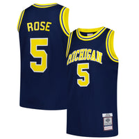 Michigan Wolverines 1991/92 Swingman Navy jersey – view 1