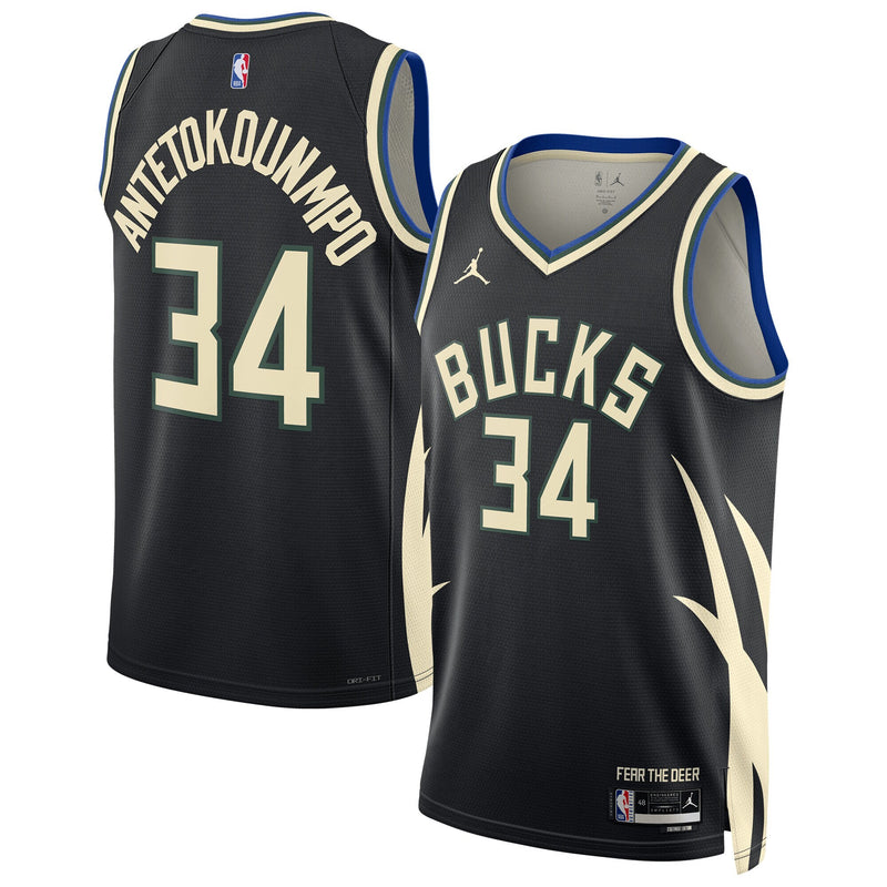 Milwaukee Bucks Giannis Antetokounmpo jersey – view 1
