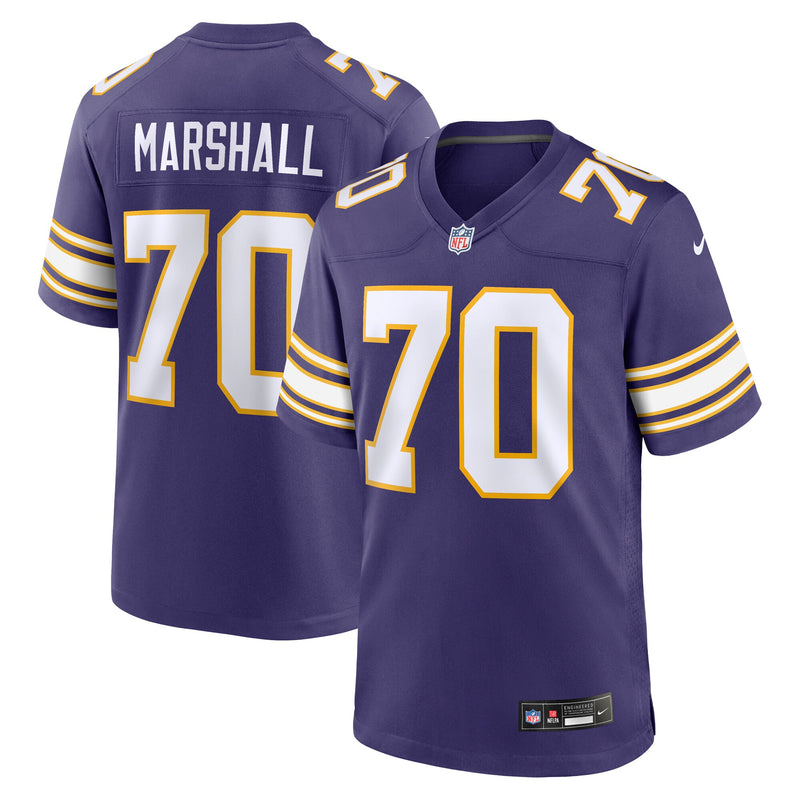 Minnesota Vikings Jim Marshall Purple jersey – view 1