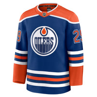 Edmonton Oilers Leon Draisaitl Royal jersey – view 3