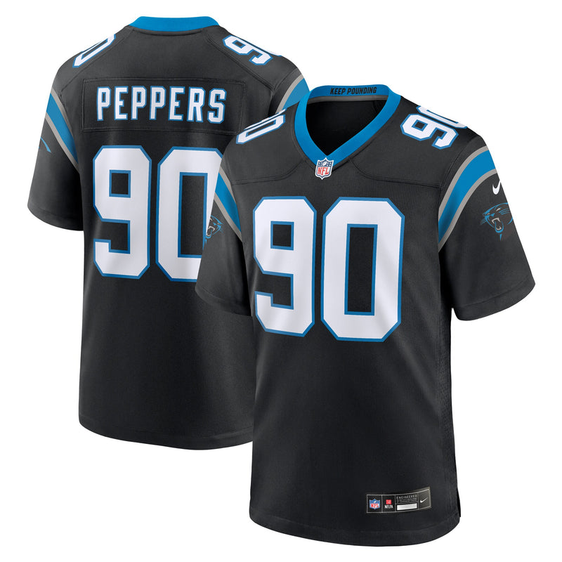 Carolina Panthers Julius Peppers Black jersey – view 1
