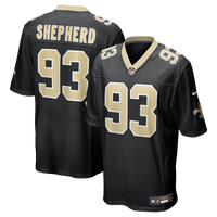 New Orleans Saints Nathan Shepherd Black jersey – view 1
