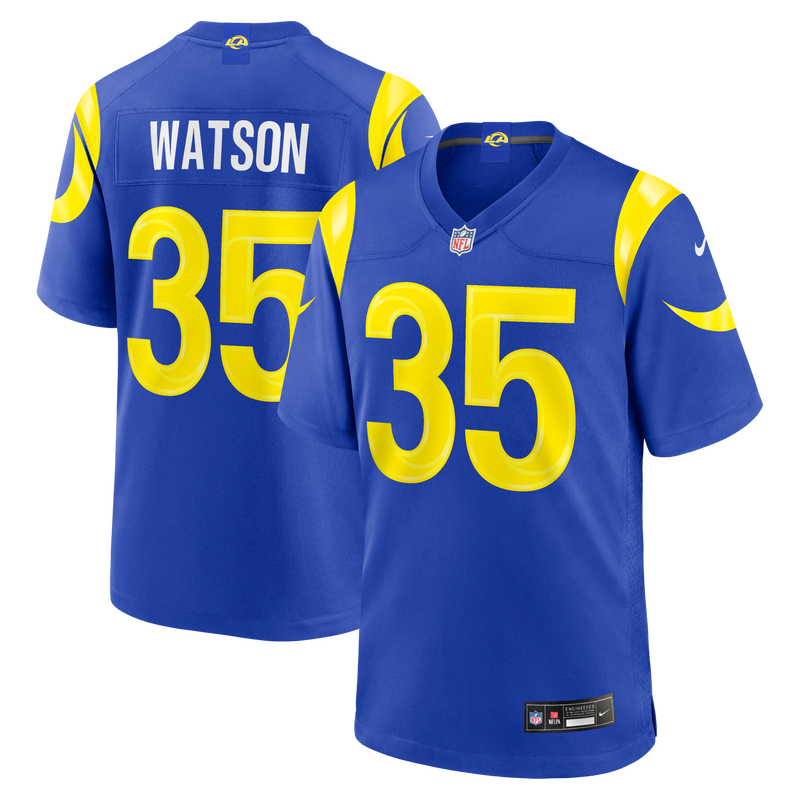 Los Angeles Rams Jaylen Watson Royal jersey – view 1
