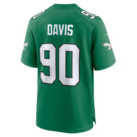 Philadelphia Eagles Jordan Davis Green jersey – view 4