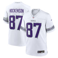 Minnesota Vikings T.J. Hockenson White jersey – view 1