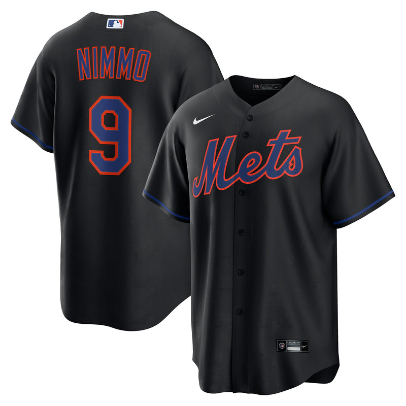 New York Mets Brandon Nimmo Black jersey – view 1
