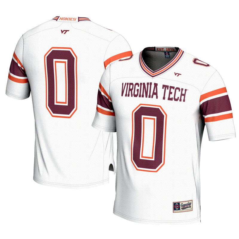 Virginia Tech Hokies White jersey – view 1