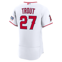 Los Angeles Angels Mike Trout White jersey – view 4