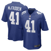 New York Giants Micah McFadden Royal jersey – view 1