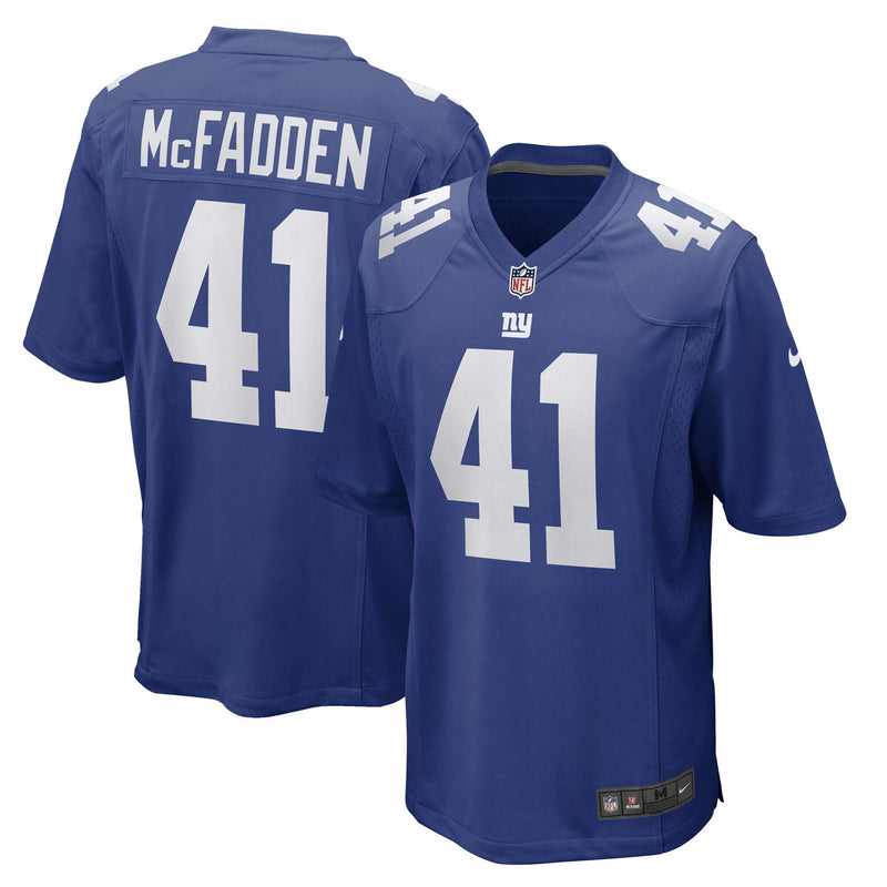 New York Giants Micah McFadden Royal jersey – view 1