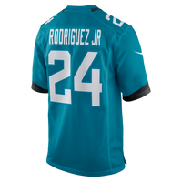 Jacksonville Jaguars Chris Rodriguez Jr. Teal jersey – view 6