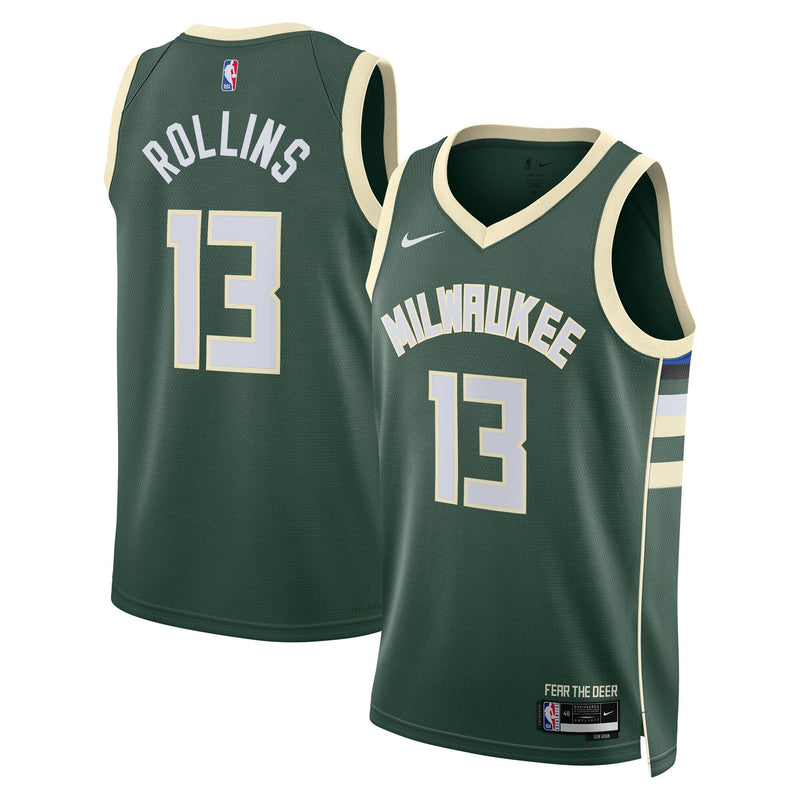 Milwaukee Bucks Ryan Rollins - jersey – view 1