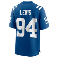 Indianapolis Colts Tyquan Lewis Royal jersey – view 4