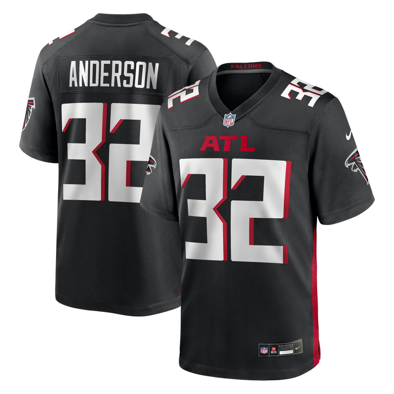 Atlanta Falcons Jamal Anderson Black jersey – view 1
