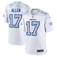 Buffalo Bills Josh Allen White jersey – view 1