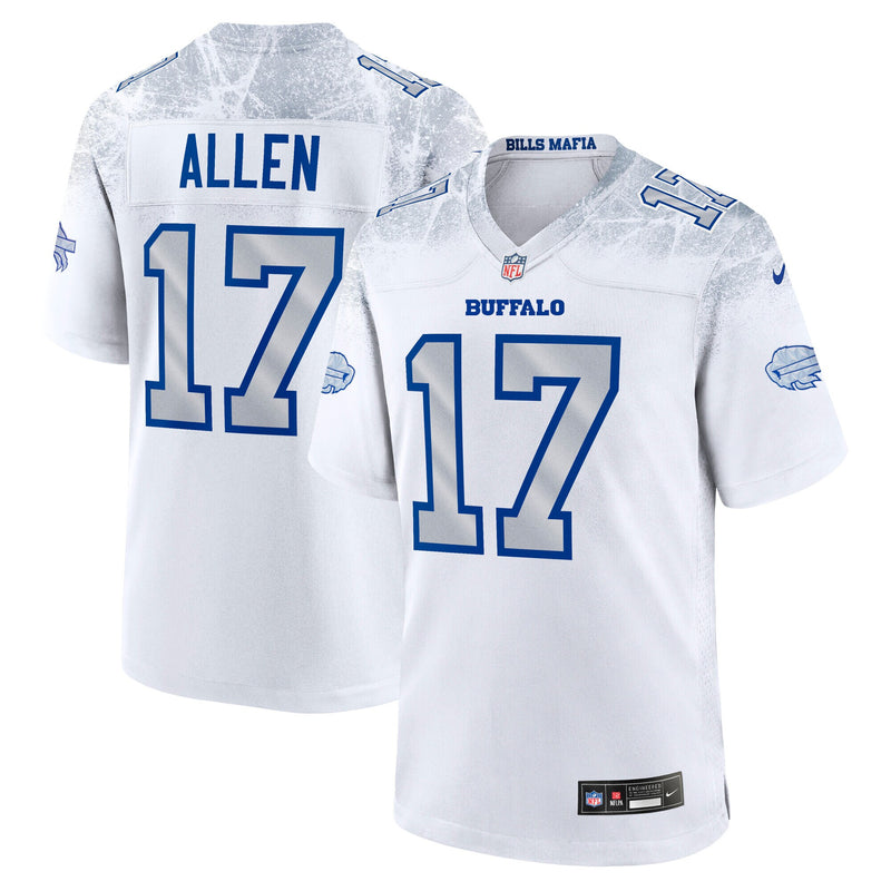 Buffalo Bills Josh Allen White jersey – view 1