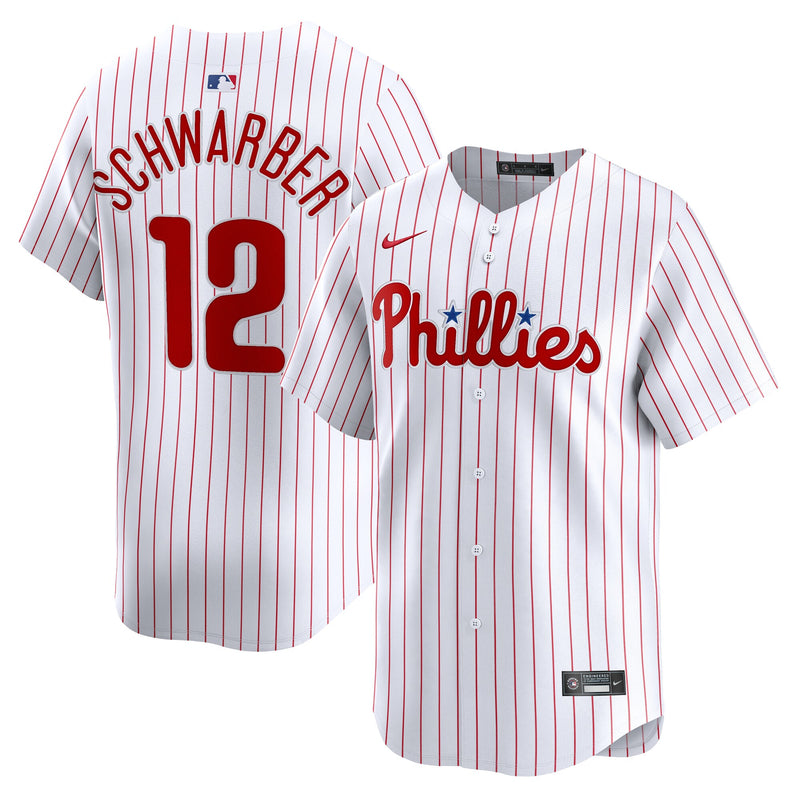Philadelphia Phillies Kyle Schwarber White jersey – view 1