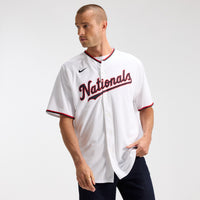 Washington Nationals CJ Abrams White jersey – view 3