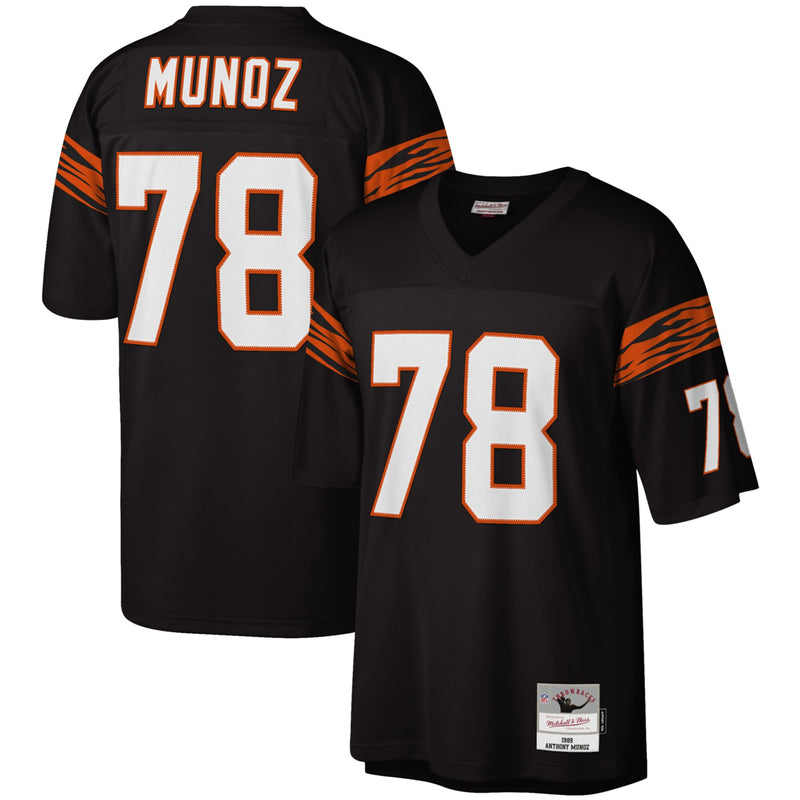 Cincinnati Bengals Anthony Muñoz Black jersey – view 1