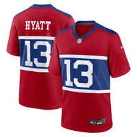 New York Giants Jalin Hyatt Red jersey – view 2