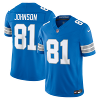 Detroit Lions Calvin Johnson Blue jersey – view 1