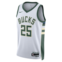 Milwaukee Bucks White jersey – view 3