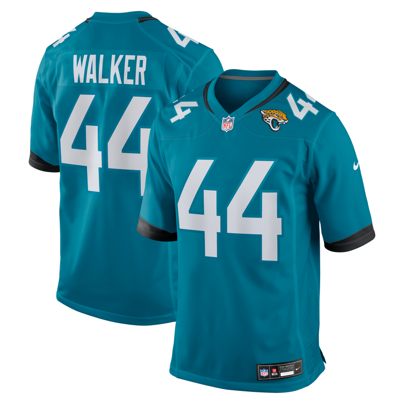 Jacksonville Jaguars Travon Walker Teal jersey – view 1