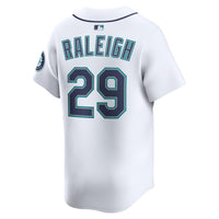 Seattle Mariners Cal Raleigh White jersey – view 8
