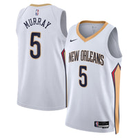 New Orleans Pelicans Dejounte Murray - White jersey – view 2