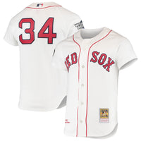 Boston Red Sox David Ortiz White jersey – view 2