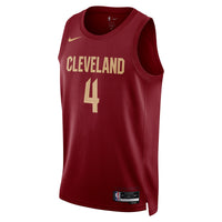 Cleveland Cavaliers Evan Mobley - Maroon jersey – view 2