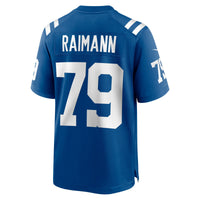Indianapolis Colts Bernhard Raimann Royal jersey – view 3