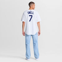 Los Angeles Dodgers Blake Snell White jersey – view 4