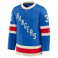 New York Rangers Igor Shesterkin Blue jersey – view 3