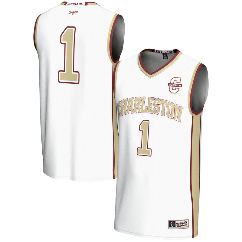 Charleston Cougars GameDay Greats White jersey – view 1